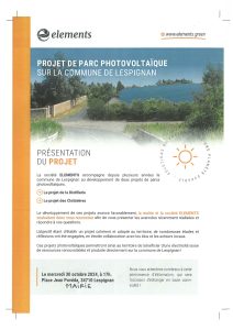 Projet de Parc Photovoltaïque sur la commune de LESPIGNAN_01