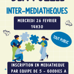 Défi Puzzle inter-médiathèques